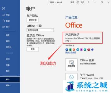 2023年10月最新office 2021永久激活秘钥(100%激活)激活码获取工具教程